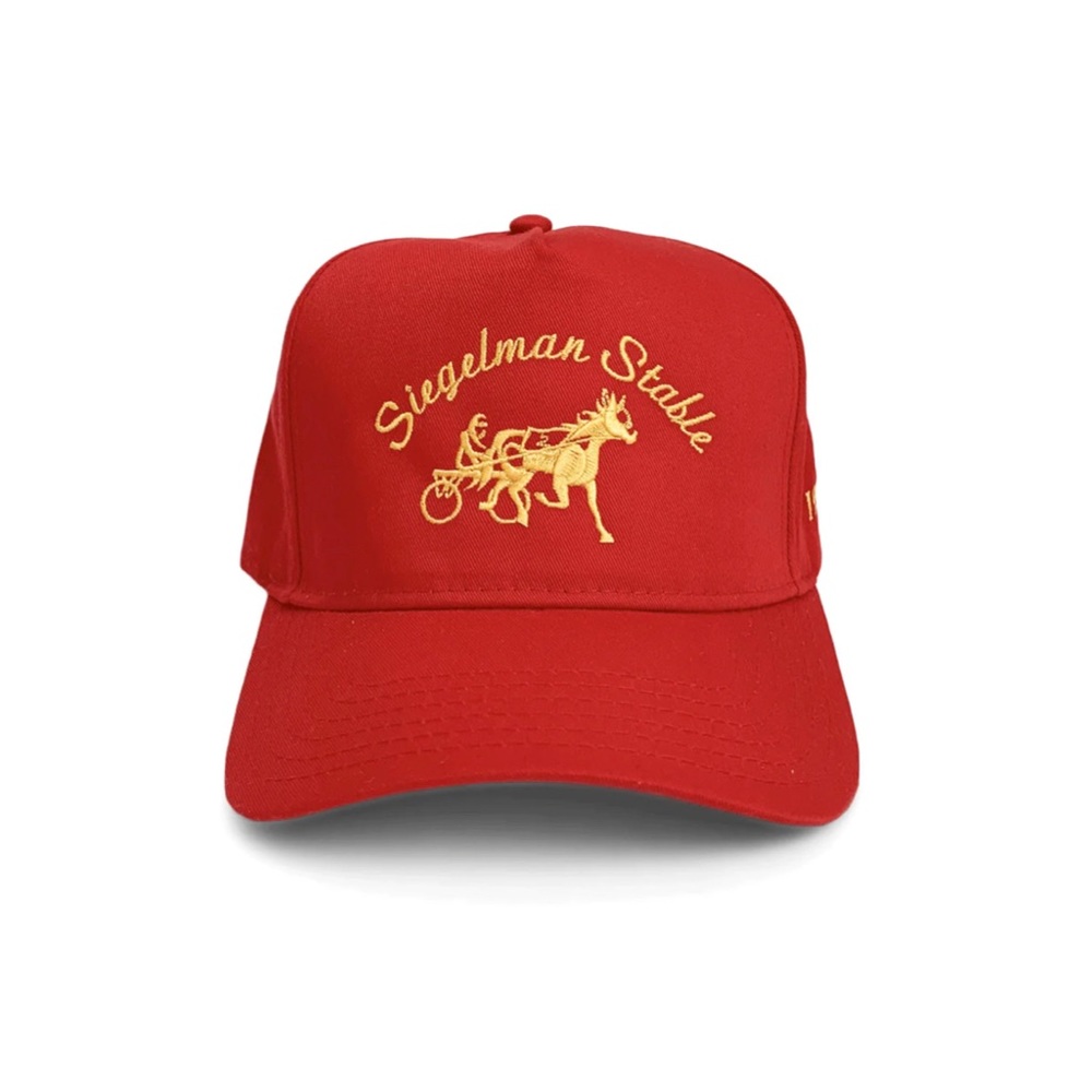 Siegelman Stable Hat Red and Yellow